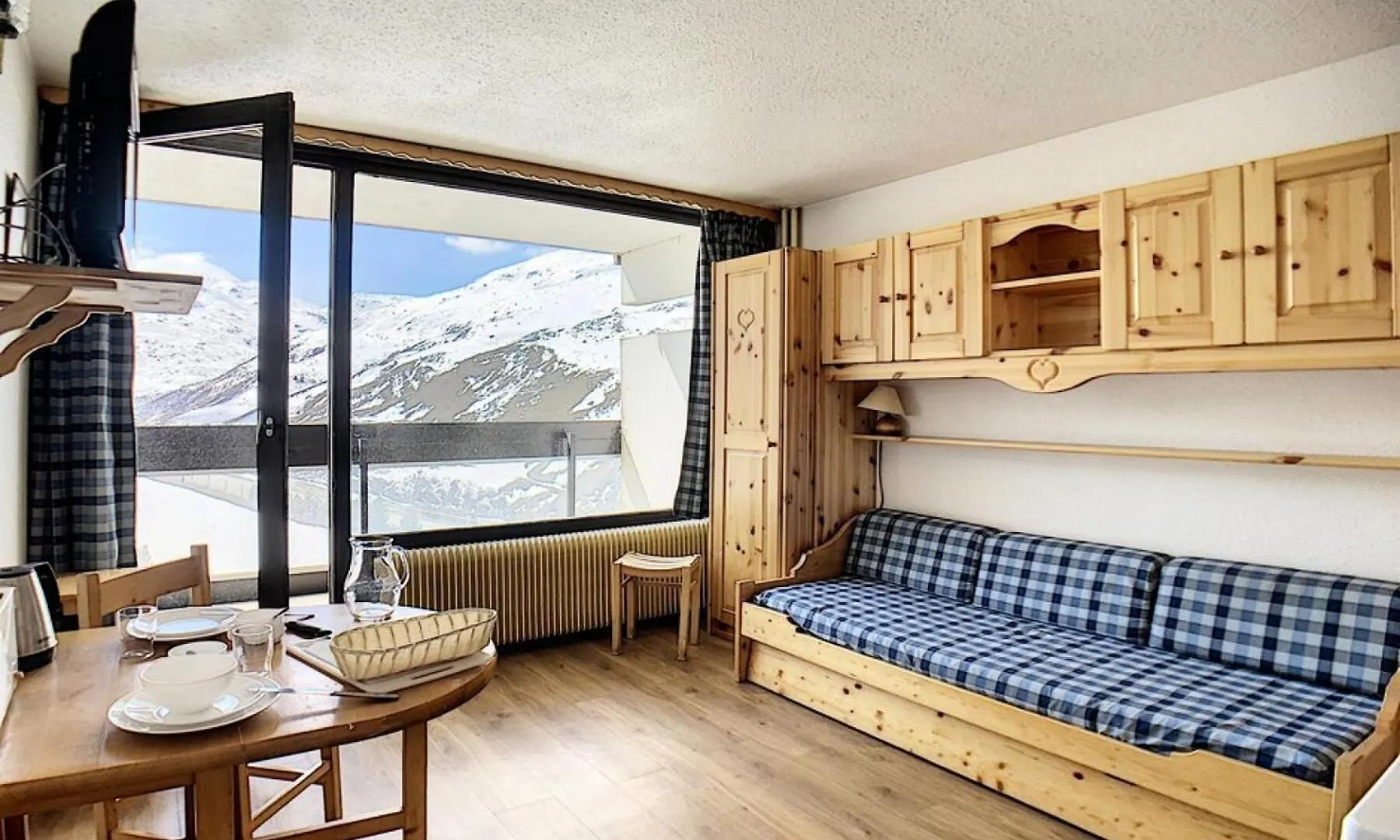 Residence Dorons - Studio Lumineux - Centre Station - Balcon Mae-3414 サン・マルタン・ド・ベルヴィル